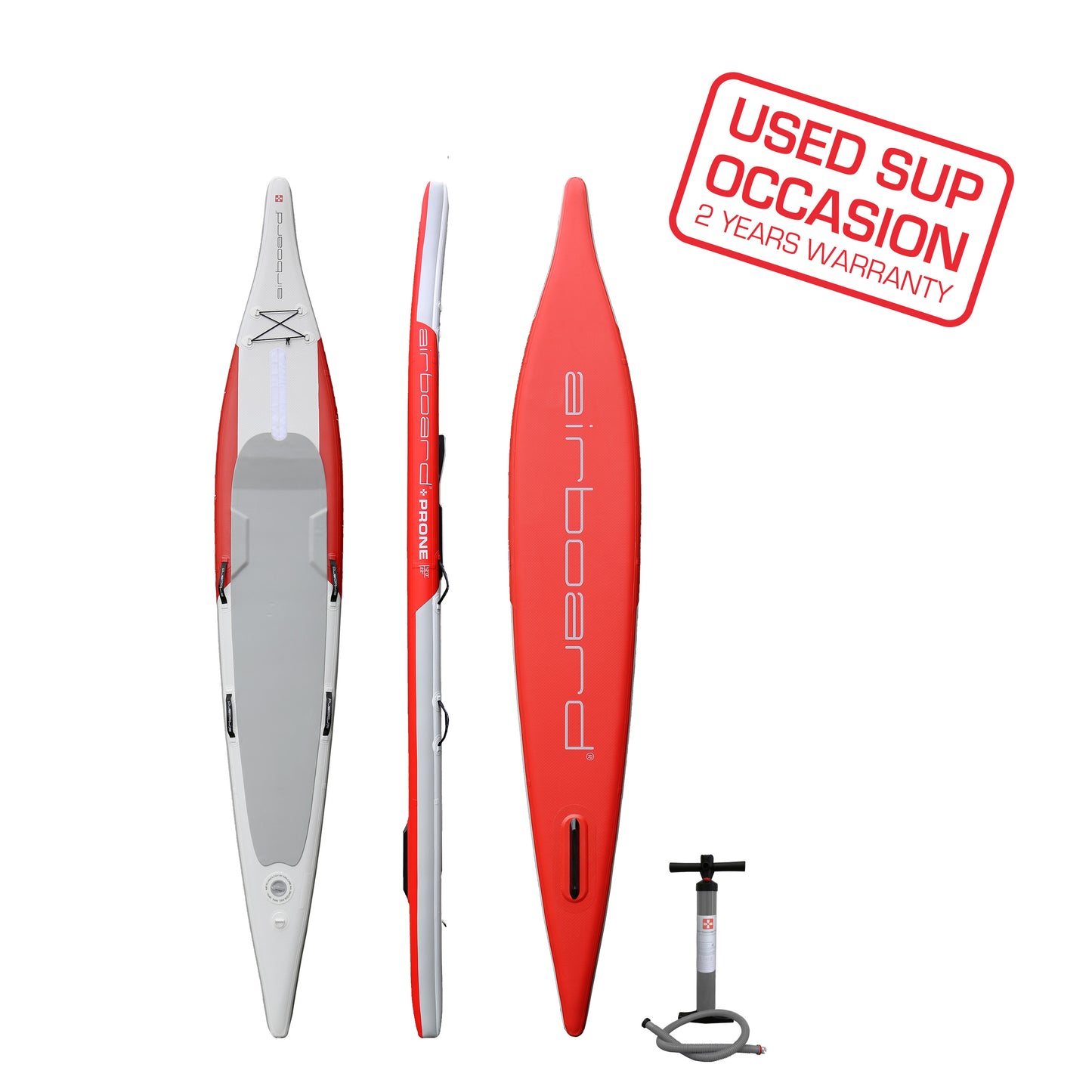 Airboard PRONE Classic - Occasion, 2 Jahre Garantie