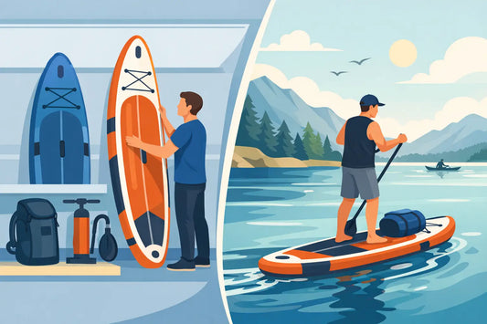 Aufblasbares Touring SUP kaufen - so passt’s