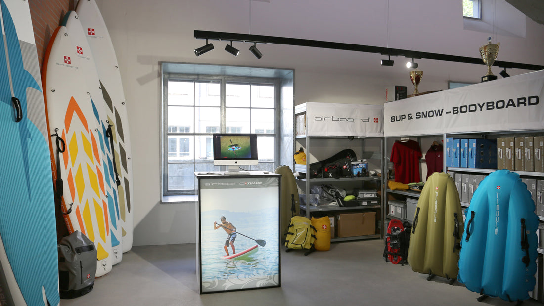 Unser neuer Airboard Showroom