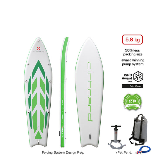 Airboard HIKE Ultralight Green 9'9''