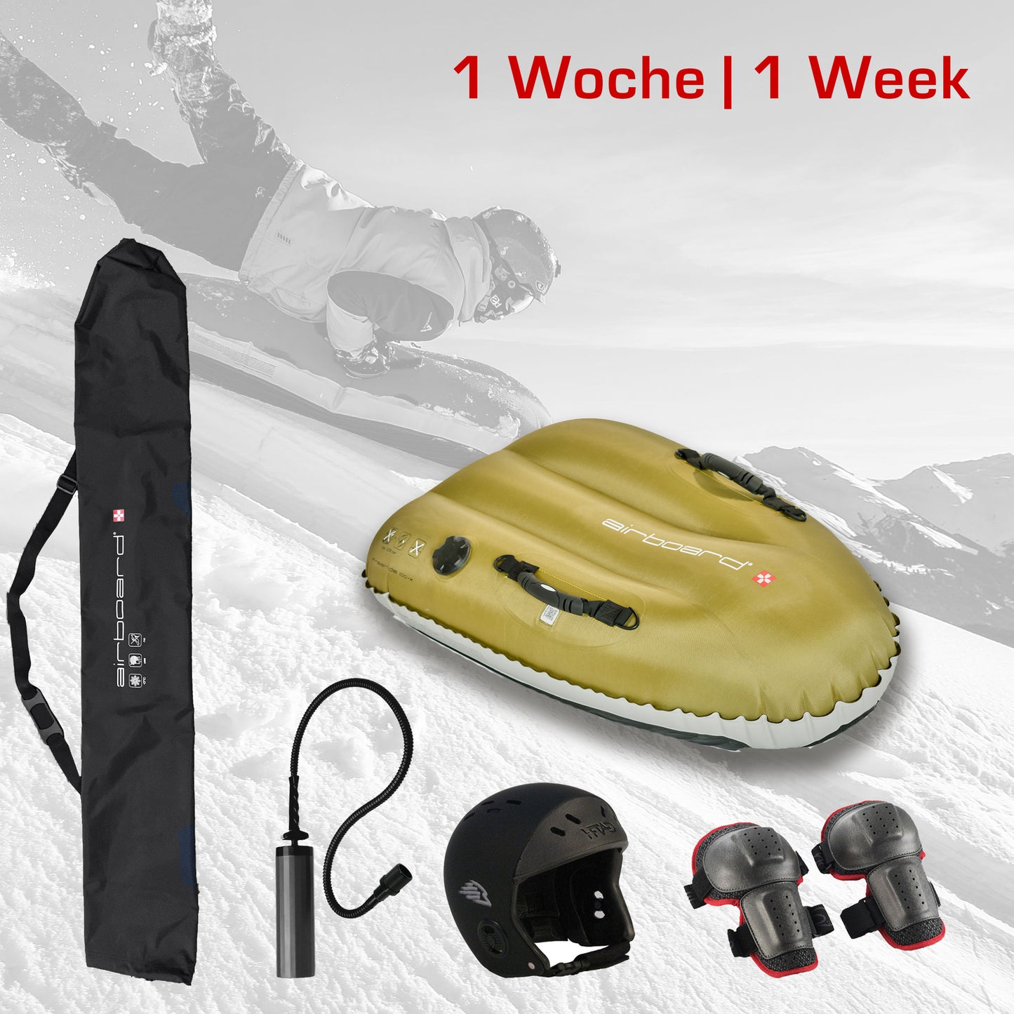 Wochenmiete Airboard Freeride 100-X