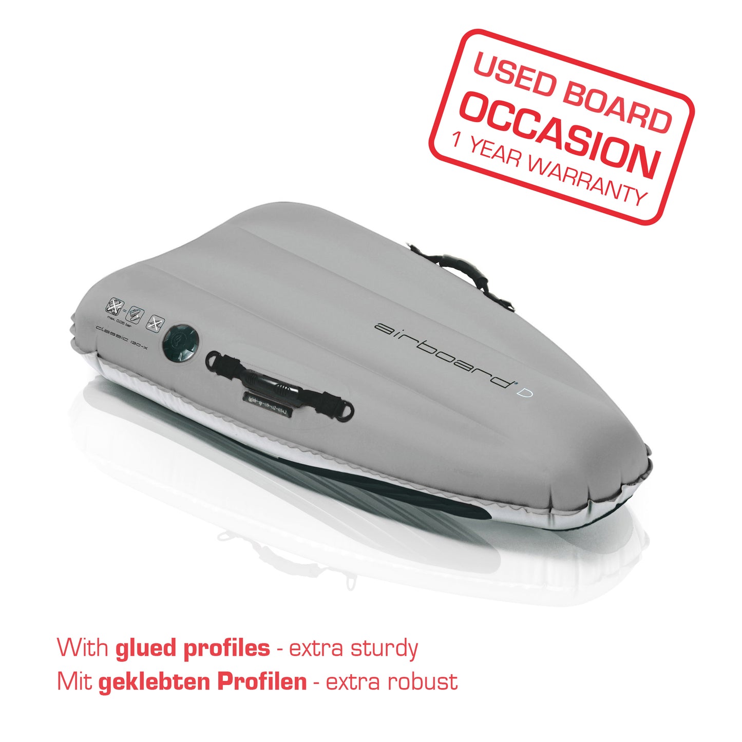 Airboard Classic 130-X Rental silver - Occasion