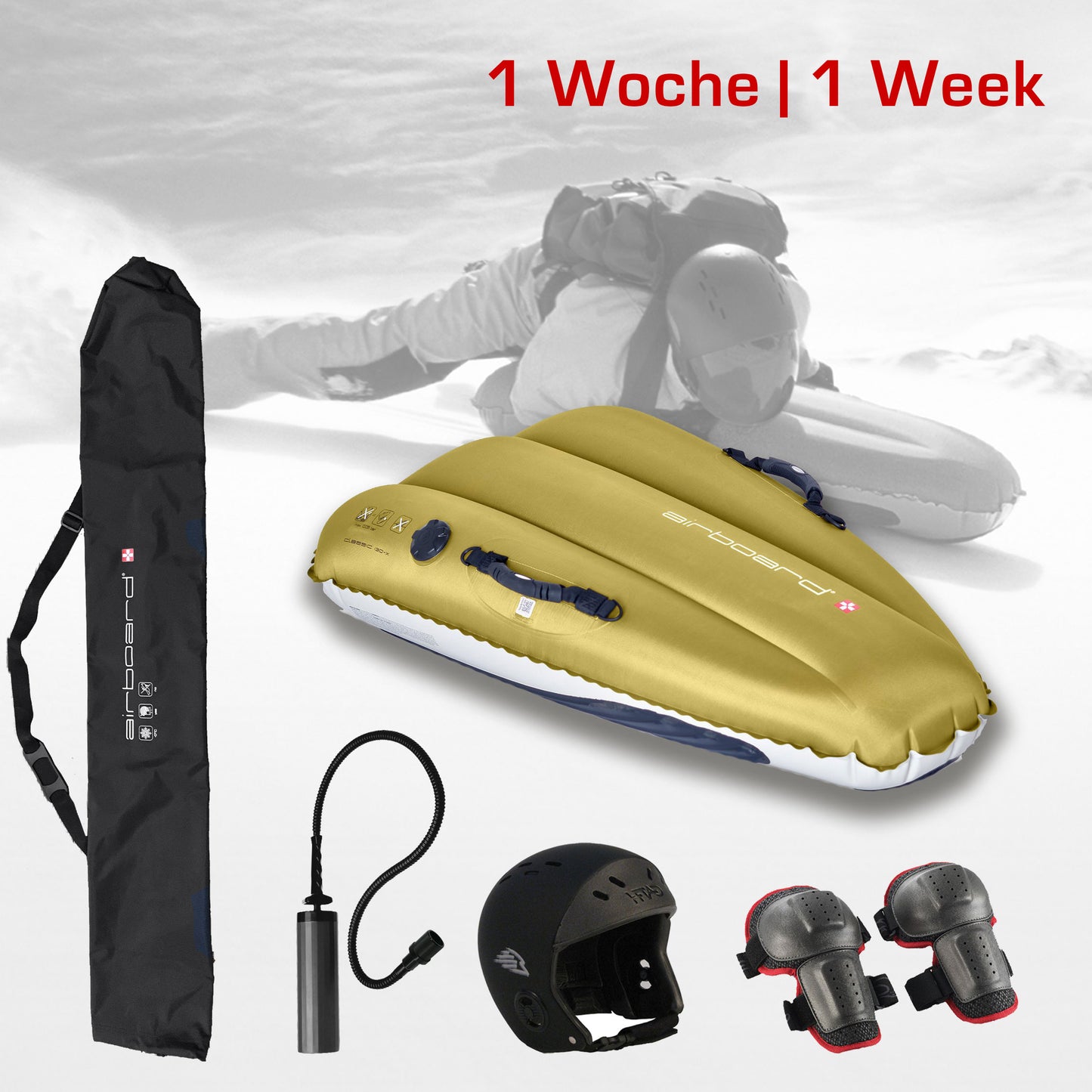 Wochenmiete Airboard Classic 130-X