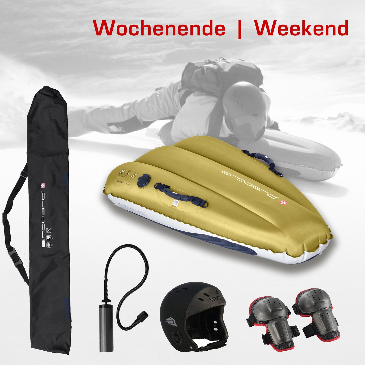 Wochenend-Miete Airboard Classic 130-X